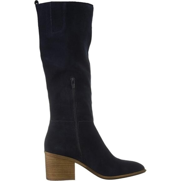 Carlos by Carlos Womens Santana Ashbury Suede Riding Fashion Boots Inkwell SZ 7M - Picture 3 of 9